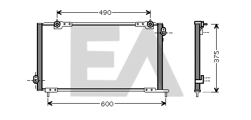 Condenser, air conditioning (30C26010)