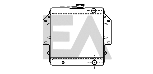 Radiator, engine cooling (31R69068)