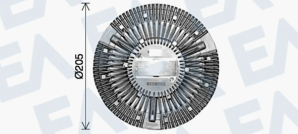 Fan Wheel, engine cooling (35C16D19)