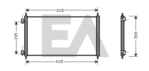 Condenser, air conditioning (30C26011)