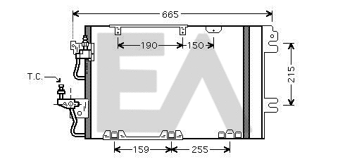 Condenser, air conditioning (30C54020)