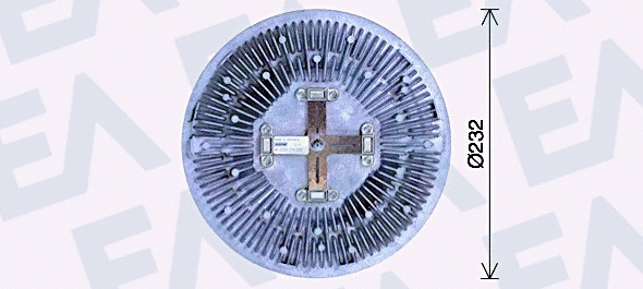 Fan Wheel, engine cooling (35C45D19)