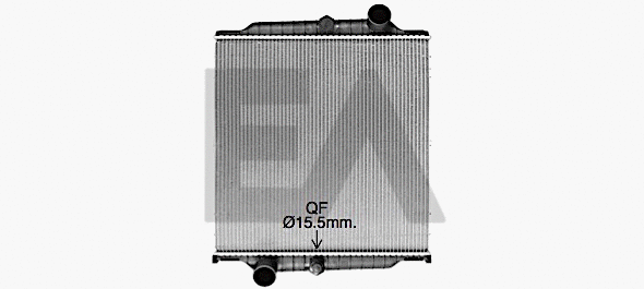 Radiator, engine cooling (31R76023)
