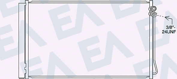 Condenser, air conditioning (30C50059)