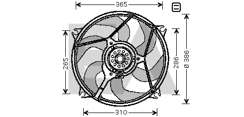 Fan, engine cooling (33V10014)