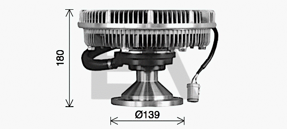 Fan Wheel, engine cooling (35C63D09)