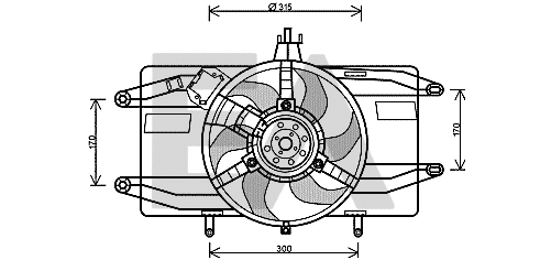 Fan, engine cooling (33V25052)