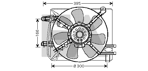 Fan, engine cooling (33V20005)