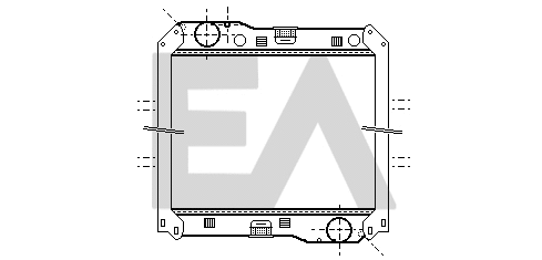 Radiator, engine cooling (31R45062)