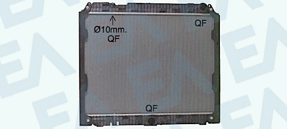 Radiator, engine cooling (31R45096)