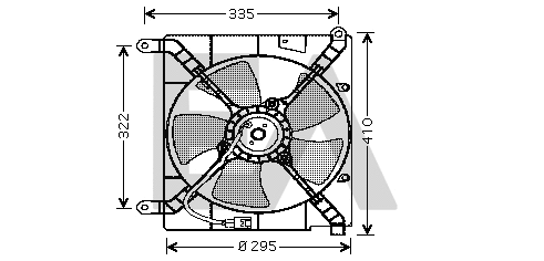 Fan, engine cooling (33V20003)