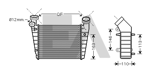 Charge Air Cooler (36A77021)