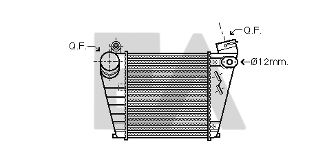 Charge Air Cooler (36A02038)