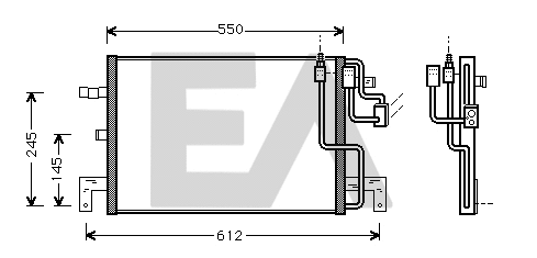 Condenser, air conditioning (30C62002)
