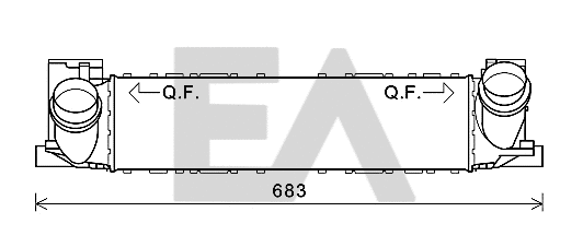 Charge Air Cooler (36A07031)