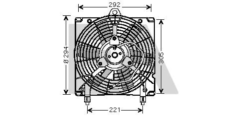 Fan, engine cooling (33V10002)