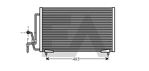 Condenser, air conditioning (30C55005)
