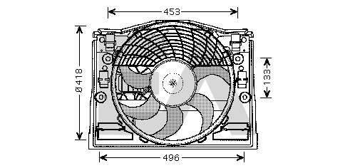 Fan, engine cooling (33V07011)