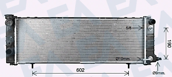 Radiator, engine cooling (31R33028)