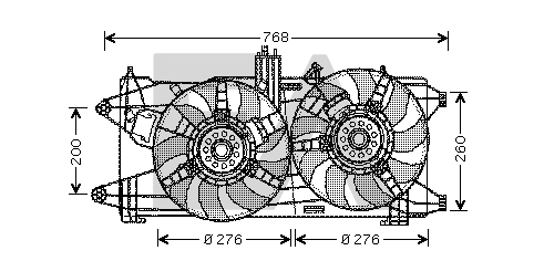 Fan, engine cooling (33V25018)