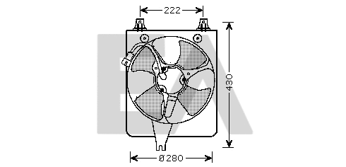 Fan, engine cooling (33V26028)