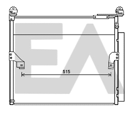 Condenser, air conditioning (30C71078)