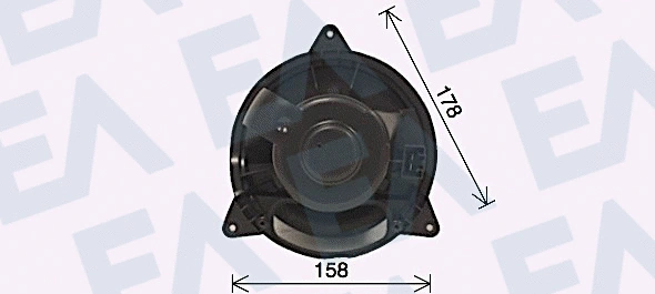 Electric Motor, interior blower (42A22023)