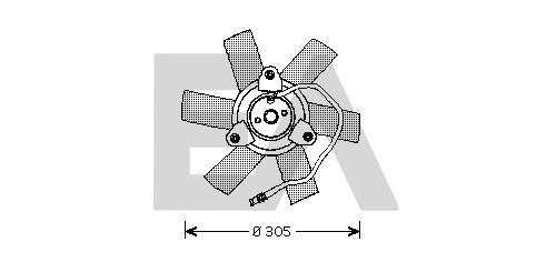 Fan, engine cooling (33V55002)