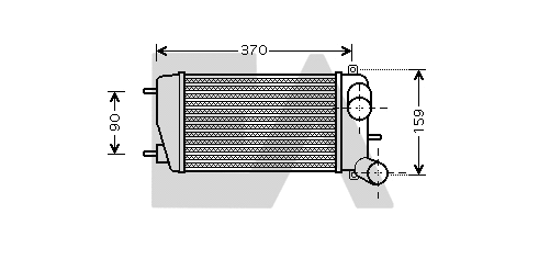 Charge Air Cooler (36A10008)