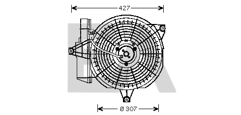 Fan, engine cooling (33V28015)