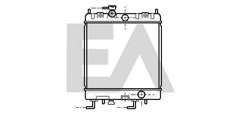 Radiator, engine cooling (31R18001)