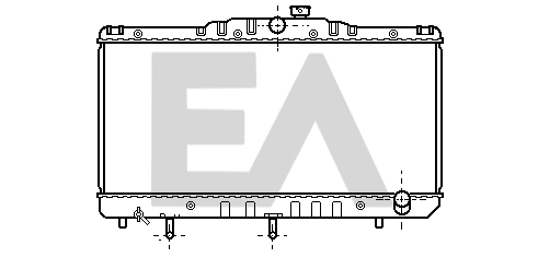 Radiator, engine cooling (31R71044)