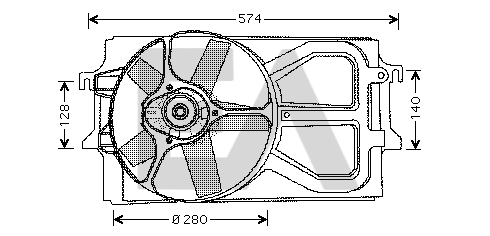 Fan, engine cooling (33V22015)