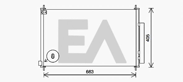 Condenser, air conditioning (30C26039)
