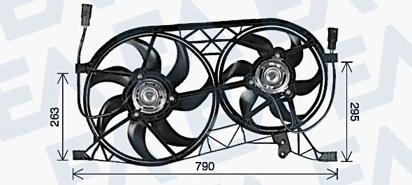 Fan, engine cooling (33V60031)