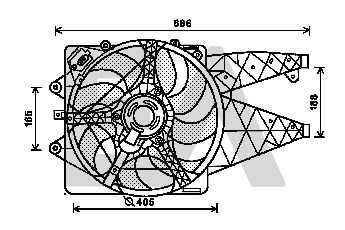 Fan, engine cooling (33V03010)