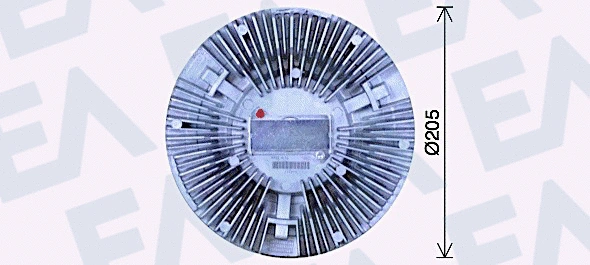 Fan Wheel, engine cooling (35C47D17)