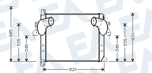 Charge Air Cooler (36A45022)