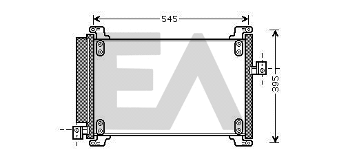 Condenser, air conditioning (30C25039)