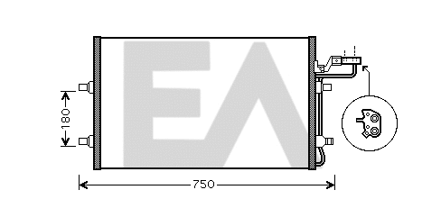 Condenser, air conditioning (30C78013)