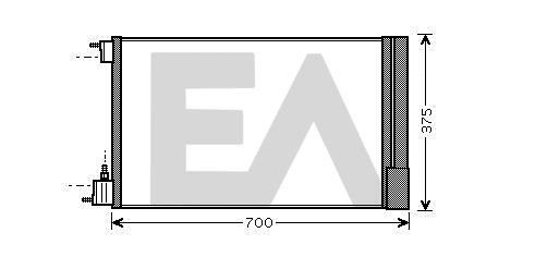 Condenser, air conditioning (30C54056)
