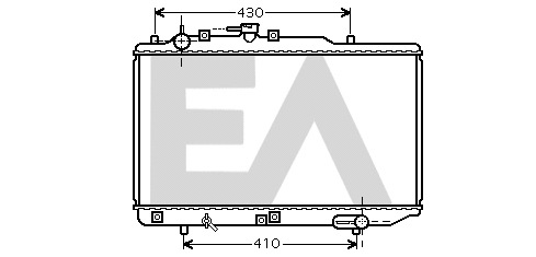 Radiator, engine cooling (31R52098)