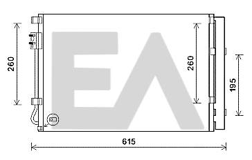 Condenser, air conditioning (30C36056)
