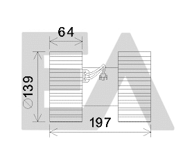Electric Motor, interior blower (42A07008)