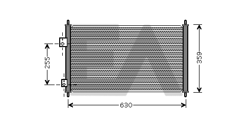 Condenser, air conditioning (30C26016)
