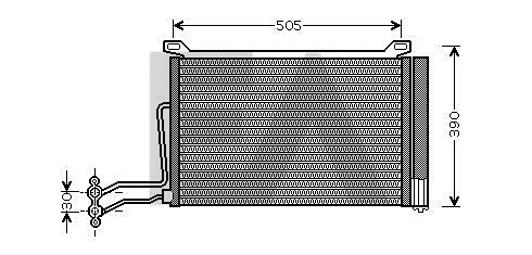 Condenser, air conditioning (30C07033)