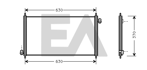 Condenser, air conditioning (30C26012)