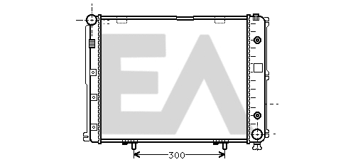Radiator, engine cooling (31R50036)