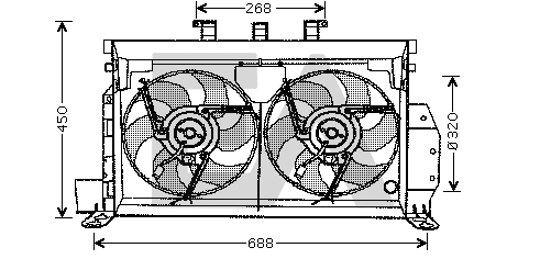 Fan, engine cooling (33V10006)