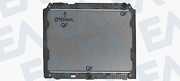 Radiator, engine cooling (31R45098)